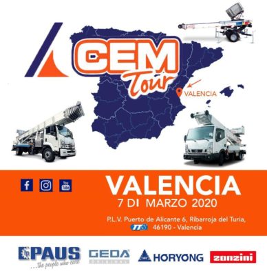 A Valencia tappa spagnola del CEM Tour